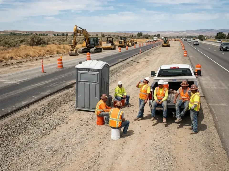 highway-road-construction-crew-007 — frequently asked questions, Porta Potty and Restroom Rentals in Wellington, FL